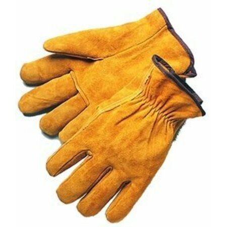 LIBERTY GLOVES 8447tag L Suede Leath Driv Glove HV405080110